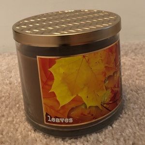 3-Wick Leaves candle from Bath & Body Works